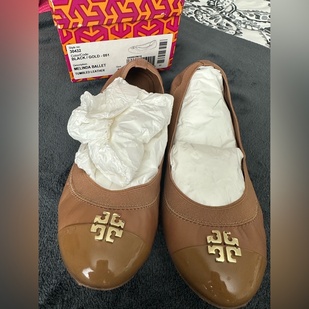 Tory Burch baller flat